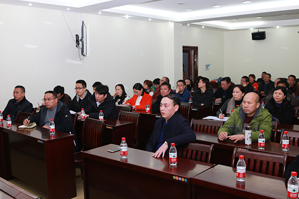 郴汽集團組織觀看《互聯網+傳統(tǒng)企業(yè) &mdash;&mdash;網絡轉型的戰(zhàn)略關鍵》專題視頻講座