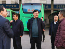 鄒文輝一行到桂陽分公司檢查指導(dǎo)工作